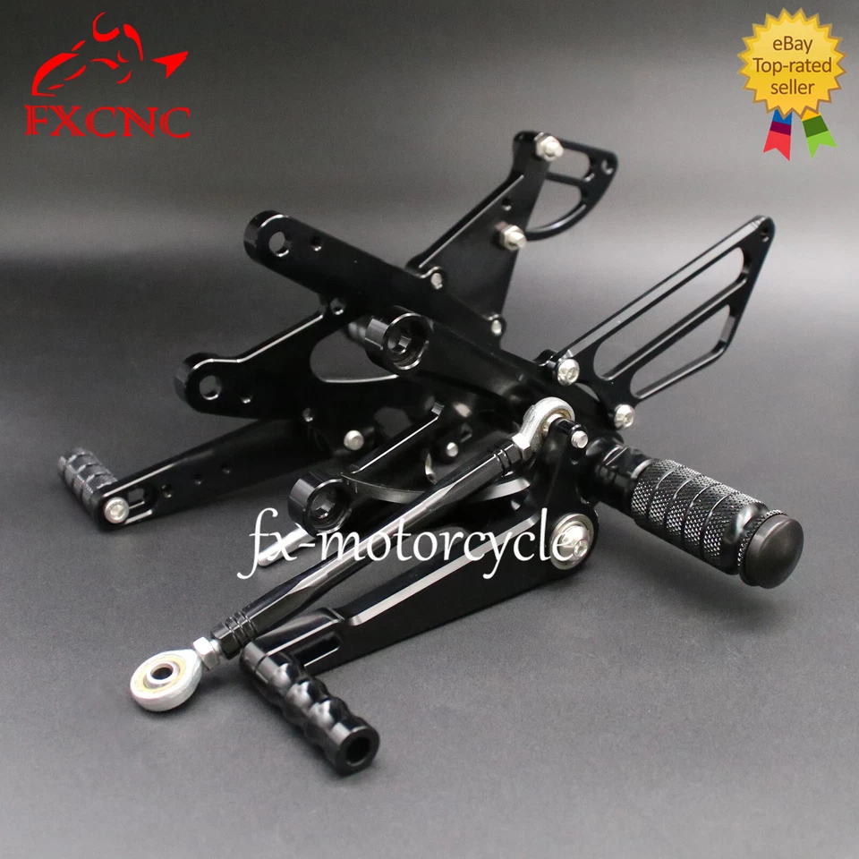 Juego de estriberas traseras CNC para Aprilia RSV4/Tuono V4 1100 2017-2025 Foto 3 de 4