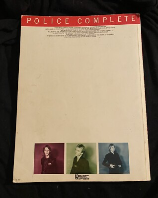 Police Complete 楽譜　63曲 Police Complete Music Sheet Book 63 Compositions Piano