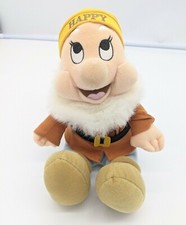 Disney Snow White and The Seven Dwarfs Happy Bean Stuffed Plush