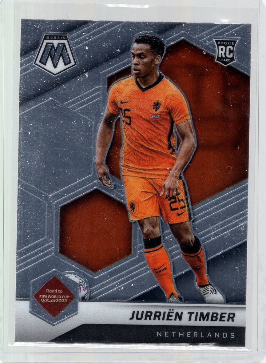 2021-22 Panini Mosaic Road to the FIFA World Cup Qatar #178 Jurrien Timber RC
