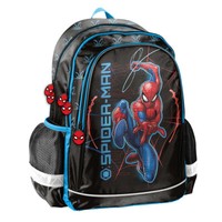 Paso Licht Rucksack 1-3 Klassen Schulrucksack Schultasche Spiderman, Marvel