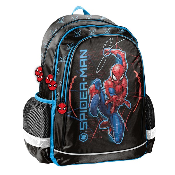 Paso Licht Rucksack 1-3 Klassen Schulrucksack Schultasche Spiderman, Marvel-image