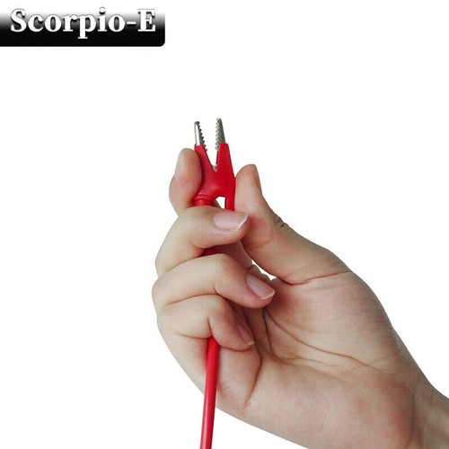 2PCS 4mm Stackable Banana Plug to Crocodile Alligator Clip Test Leads 1M Cable - Picture 7 of 10