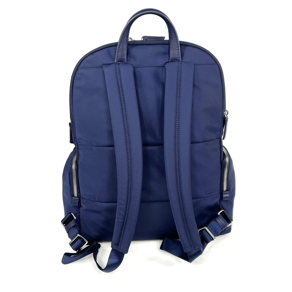 Mochila para computadora portátil TUMI Voyageur Caren Essential azul ultramar bolsa de viaje para mujer Foto 4 de 4