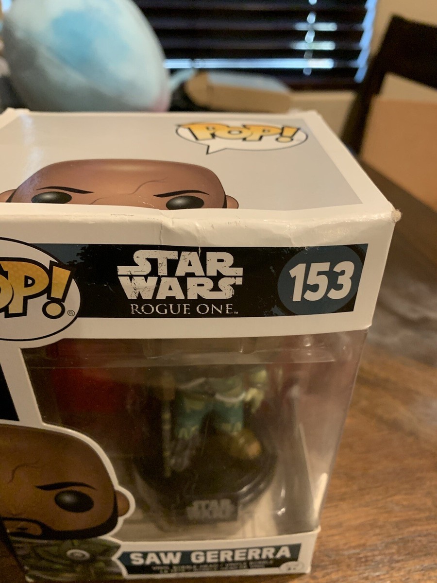 FunkoPop！153 SAW GERERRA ソウ・ゲレラ　限定 Pop!® Star Wars Rogue One™ 153 Saw Gererra Vinyl Bobble-Head