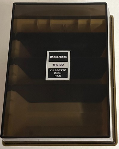 Radio Shack TRS-80 Cassette Disk File storage - 1979 Advance Access Group. Inc.
