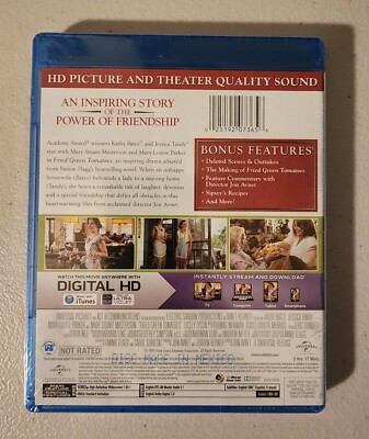 NEW Fried Green Tomatoes (2014) Blu-ray Disc Incl Digital Copy