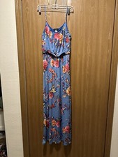 Beautiful Floral Maxi Dress Sz m