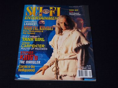 1995 APRIL SCI FI ENTERTAINMENT MAGAZINE - CHRISTOPHER LAMBERT COVER - E 17107