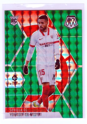 2020-21 LaLiga Mosaic Youssef En Nesyri Green Mosaic RC SP RC Sevilla    