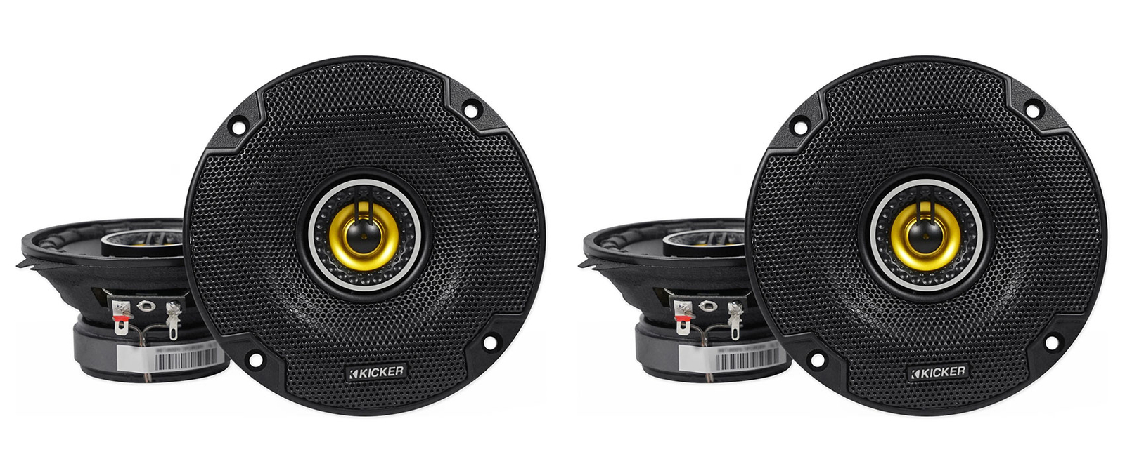 4 KICKER 46CSC44 - 4 300-ваттных 4-омных 2-полосных автомобильных Аудио-коаксиальных динамика CSC44 18590₽