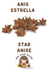 Whole Star Anise Pods /Anis Estrella Entera / Bulk Sizes - Varios Tamaños