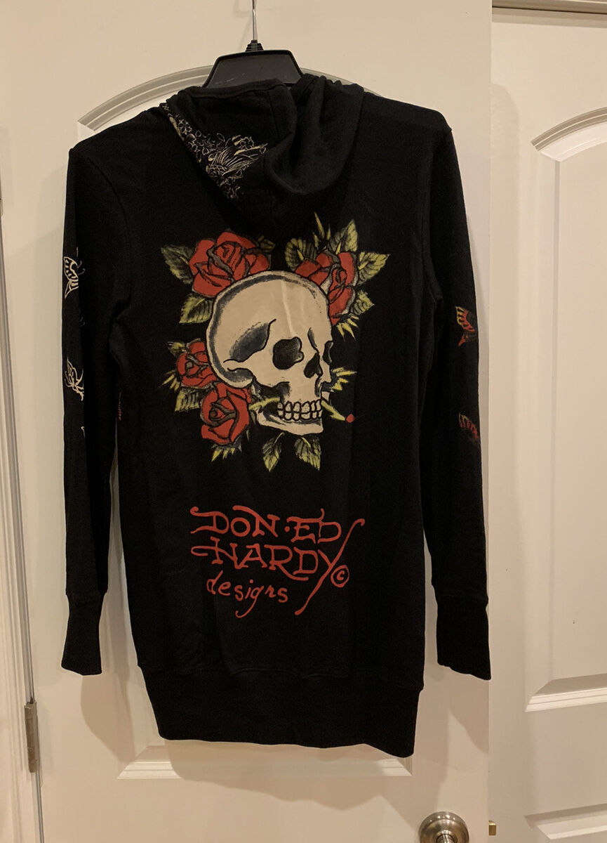 ed hardy track Jacket black with rhinestones size L NEW | eBay ed hardy track Jacket black with rhinestones size L NEW | eBay