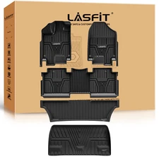 LASFIT Floor Mat for Honda Odyssey 2018-2026 Custom TPE Cargo Mat Floor Liners