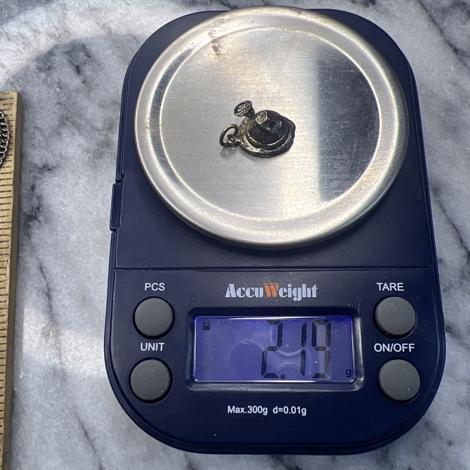 800 Silver ~ Alpine Hat - German Tryolean hat cha… - image 5