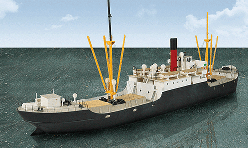 Spur HO -- Bausatz Frachtschiff Frachter -- 10821 NEU