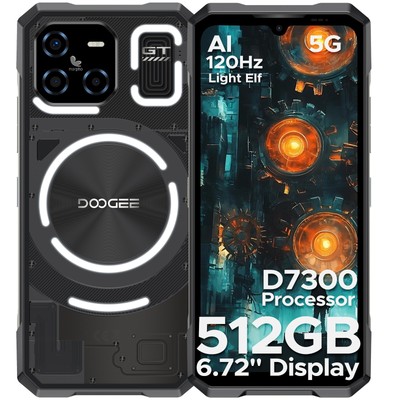 DOOGEE BladeGT Ultra 5G Smartphone 36GB+512GB/TF 2TB Android 14 100MP Phone NFC