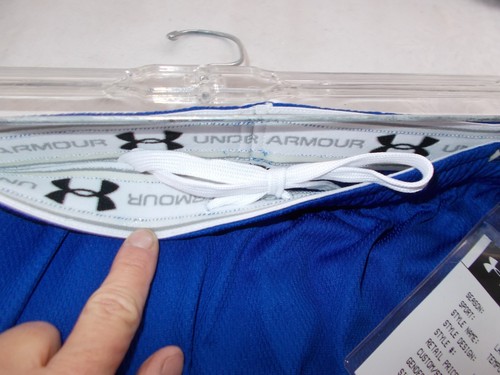 New Under Armour Blue White Womens Lacrosse Tennis Skirt Med Tempo Kilt Sample - Picture 3 of 3