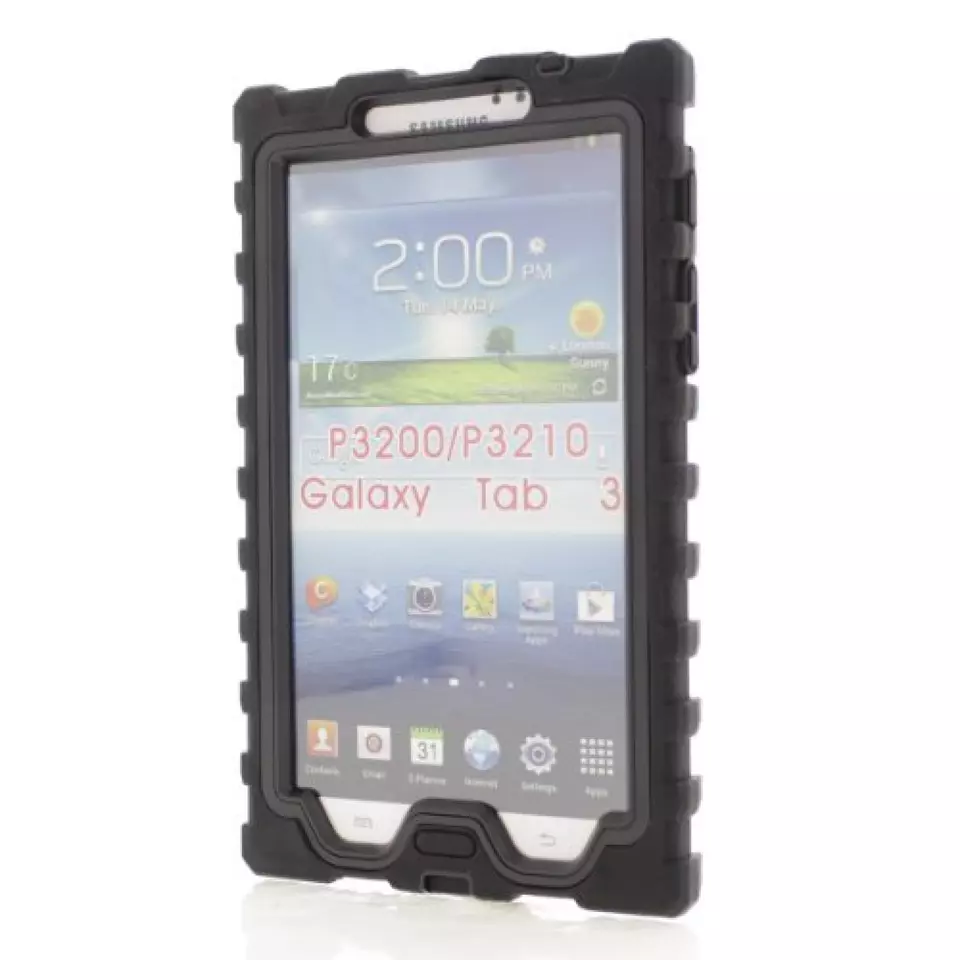NEW  Hard Candy ShockDrop Samsung Galaxy Tab 3 7 inch (2013) Black Case - Image 2 of 4