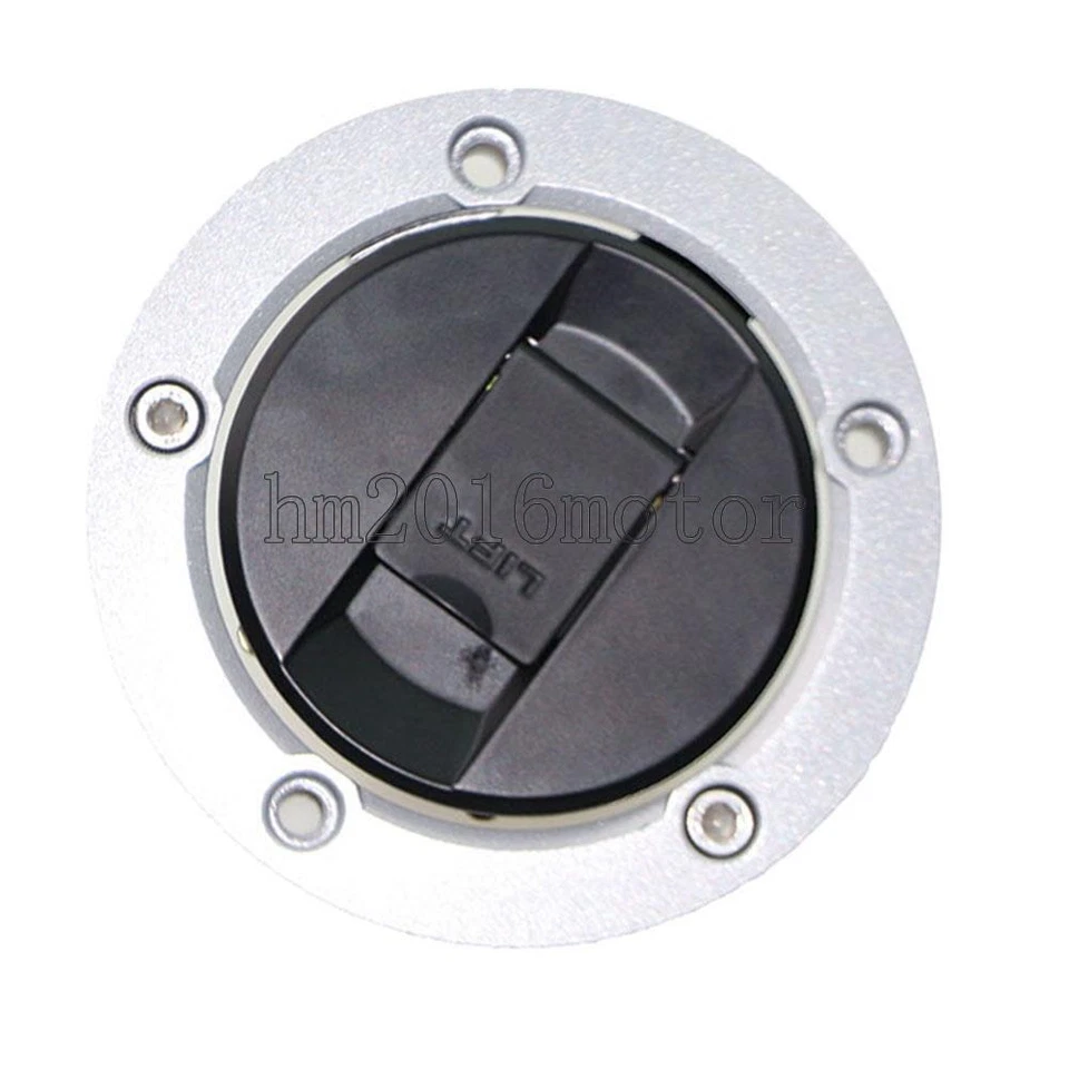 Motorcycle Fuel Gas Cap w/ Keys For Suzuki SV650 2003-2009 DL650 2012-2015 - Image 2 of 4