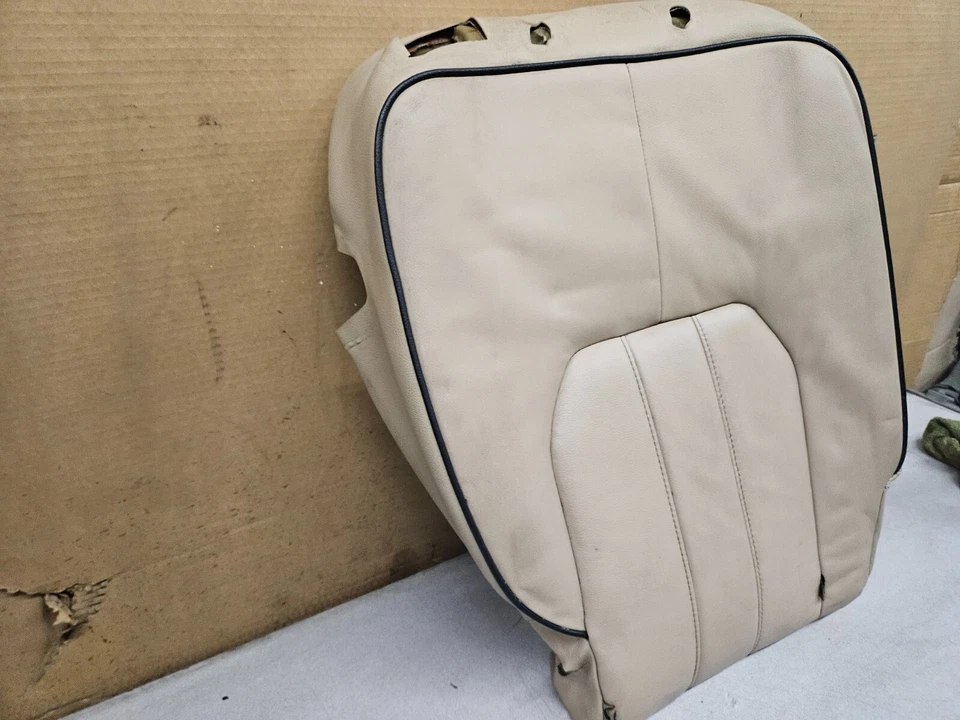Land Range Rover HSE 2003-2005 pasajero trasero derecho asiento grifo cuero beige Foto 2 de 4
