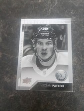 Upper Deck 2017-18 UD Portraits Rookie Nolan Patrick RC Card# P-61