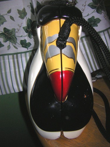 Timmy Woods BeverlyHills TOUCAN Minaudiere Filipino Wood Purse COA HTF VGUC SALE - Picture 5 of 11