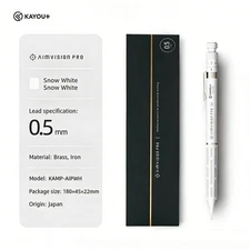 Kayou+ AimVision PRO Drafting Mechanical Pencil 0.5mm Snow White