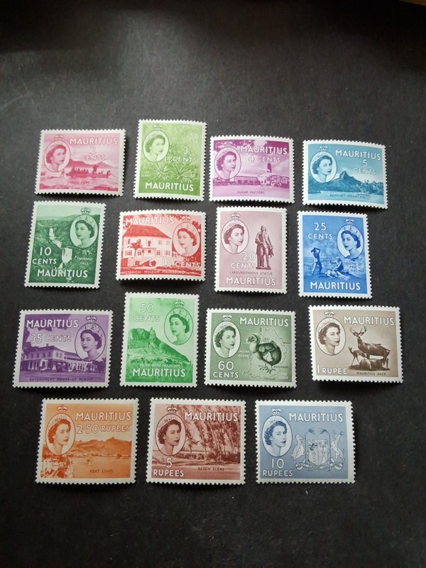 British Mauritius Stamps # 251-265 Mint OG NH $65 
