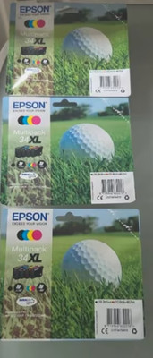 3x Epson 34XL Multipack Original Druckerpatronen   Neu & OVP 