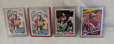 1980's Topps Joe Montana (7) Card Lot