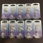 Lot of Ten (10) Blue Fox Flash Spinners, 3/16oz, 2 Shad color