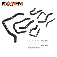 9x Silicone Radiator Coolant Hoseclamps Kit For Honda Civic D15 D16 Eg Ek 92-00