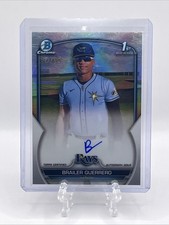 2023 Bowman Chrome | Brailer Guerrero | 1st Bowman Chrome Refractor Auto /499