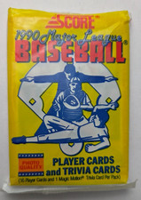 1990 Score Baseball Unsealed Pack (A)