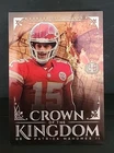 2025 Panini Icon - Crown Of The Kingdom Patrick Mahomes II #CK-2