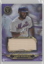 2019 Topps Triple Threads Single Jumbo Relics Amethyst 3/27 Amed Rosario x5u