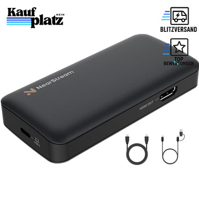 HDMI-Capture-Card 4K60 Passthrough 1080p60 Aufnahme USB 3.0 für Streaming PC