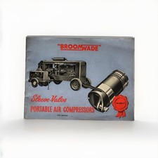 Broomwade Brochure All Models Specifications Data 1954 Portable Air Compressors