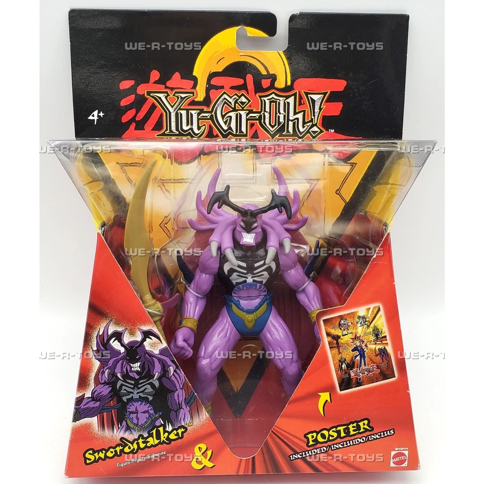 Yu-Gi-Oh! Swordstalker Figure & Poster 2002 Mattel B4244 NRFP - Image 2 of 4