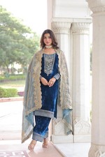 Pakistani Designer Beautiful Salwar Kameez Indian Party Wear Ethnic Salwar Suit