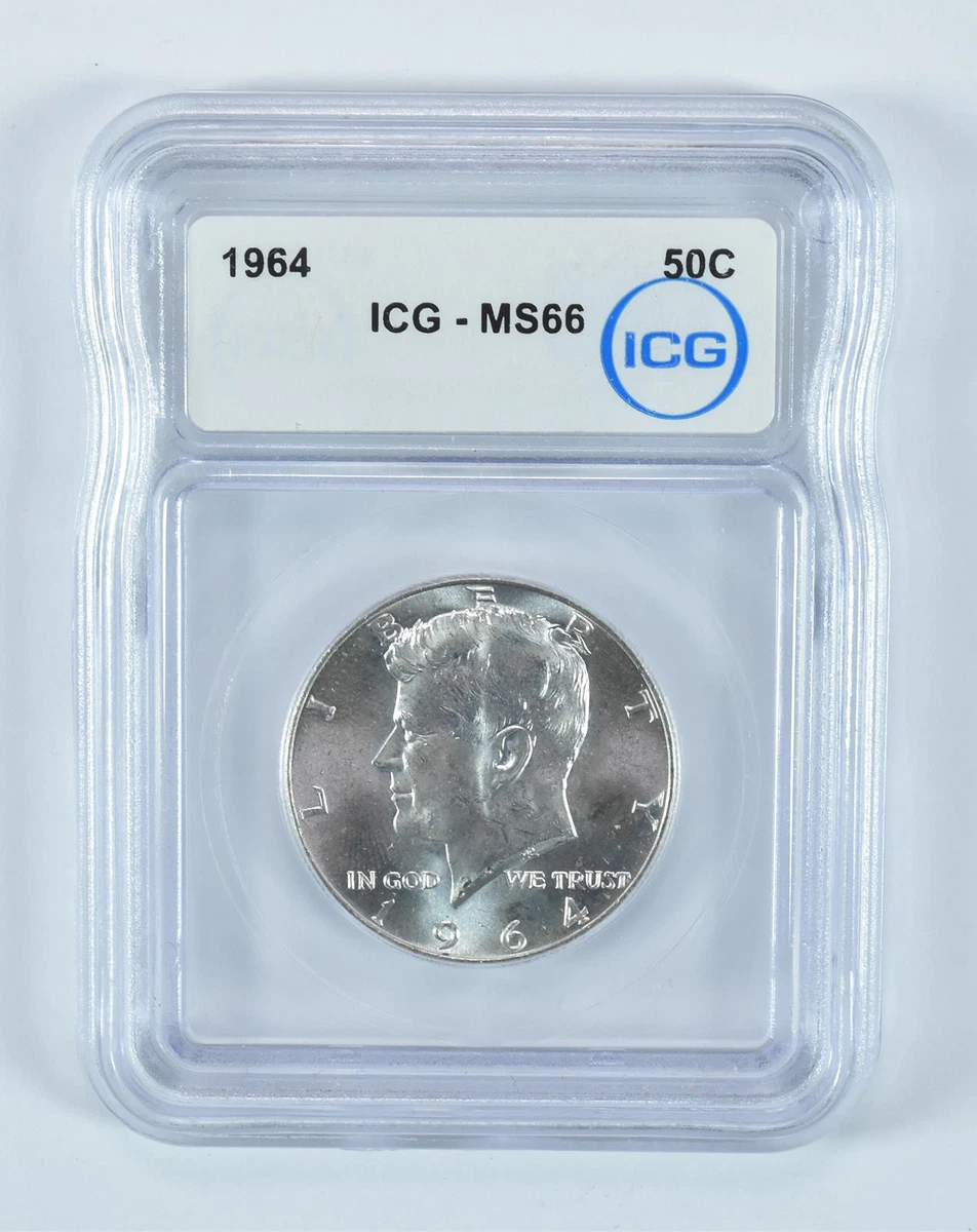 25+ ICG Grade MS 66 US Half Dollar Coins for sale | Updated Oct 2026