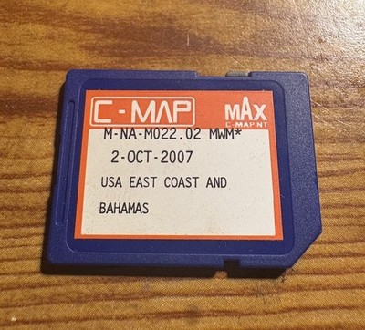 C-Map NT MAX: M-NA-M022.02 - USA East Coast And Bahamas (2-Oct 2007) - Fast Ship