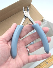 Swanstrom 411X Precision Flush Cutters 4" ESD Safe Oval Head Wire Cutter USA