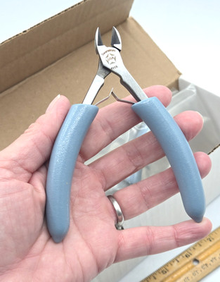 Swanstrom 411X Precision Flush Cutters 4'' ESD Safe Oval Head Wire Cutter USA