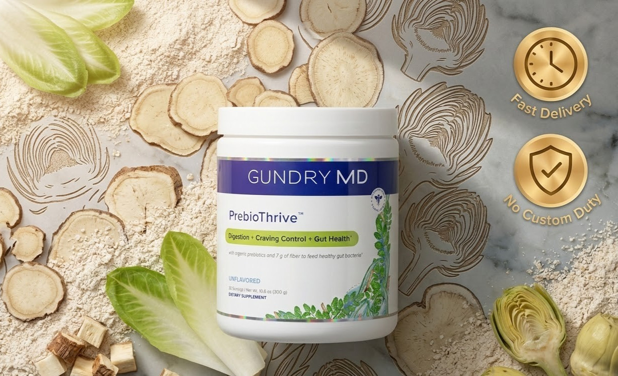 PrebioThrive Prebiotic Supplement - Unflavored Powder 10.6 oz