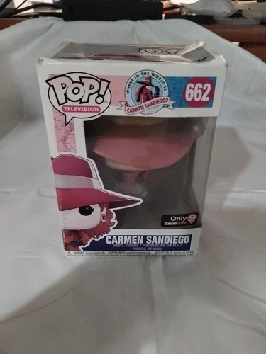 Funko Pop! #662 Where in the World Is Carmen Sandiego Television Figure