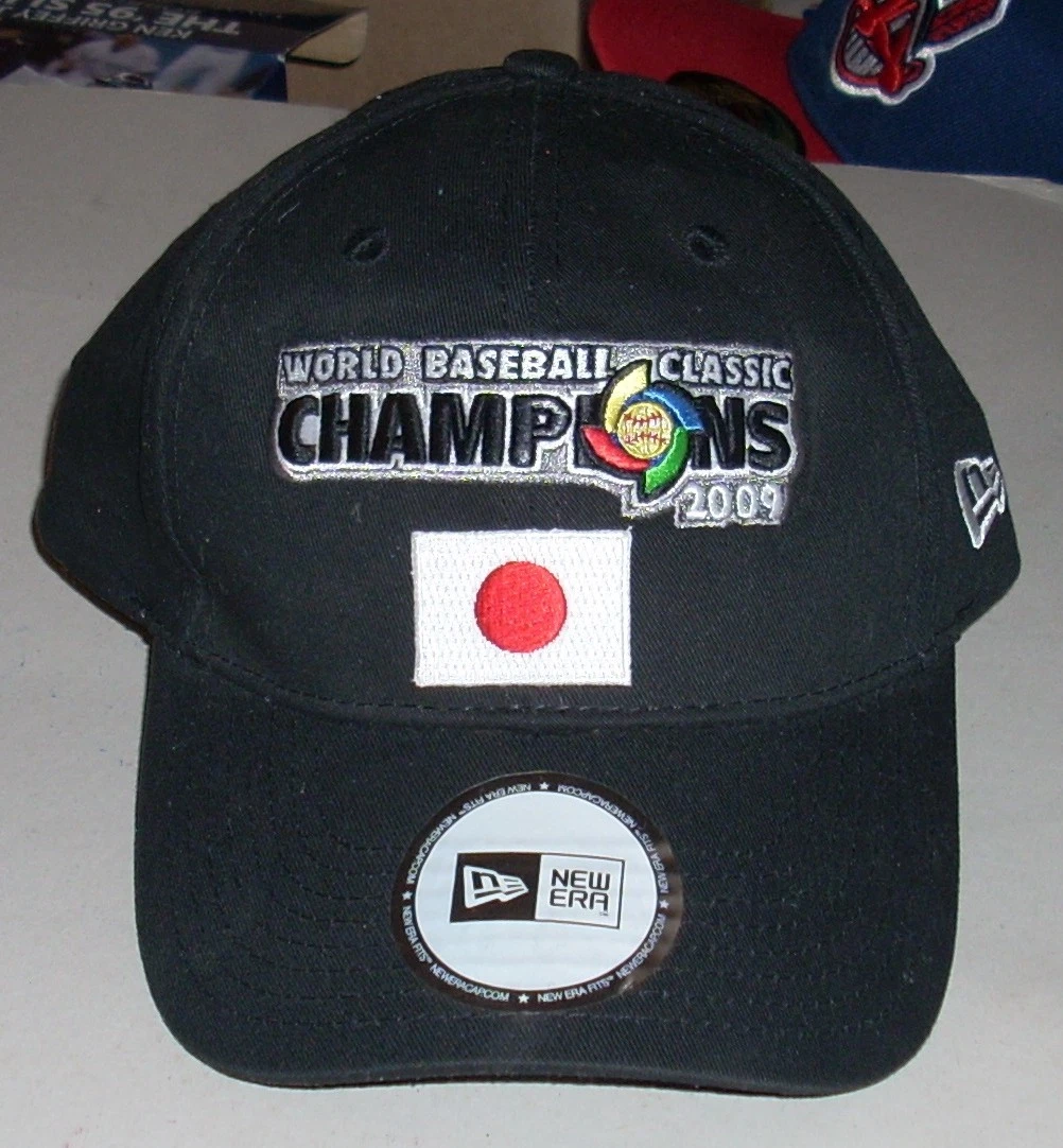 TEAM JAPAN WBC NEW ERA HAT STRAP BACK JAPAN WORLD BASEBALL CLASSIC 2009 CHAMPION
