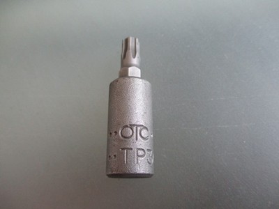 OTC 6186 TP30 Matted Chrome Torx Plus Socket Wrench USA - VGC