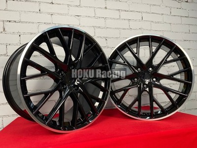 4X 21'' 5X130 SportDesign Style schwarze Felgen passend für Porsche Panamera...